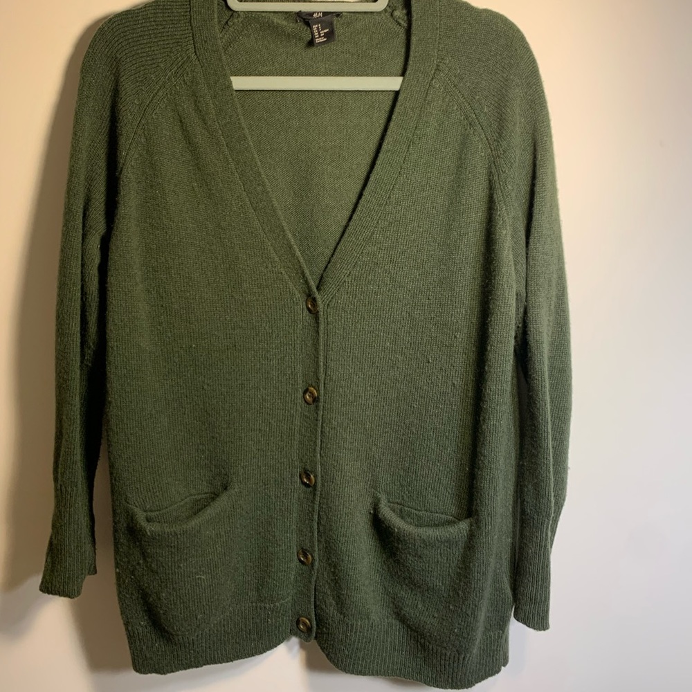 Oversized Green Sweater